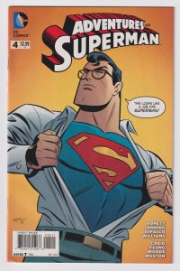 DC Comics! The Adventures of Superman! Issue #4!  