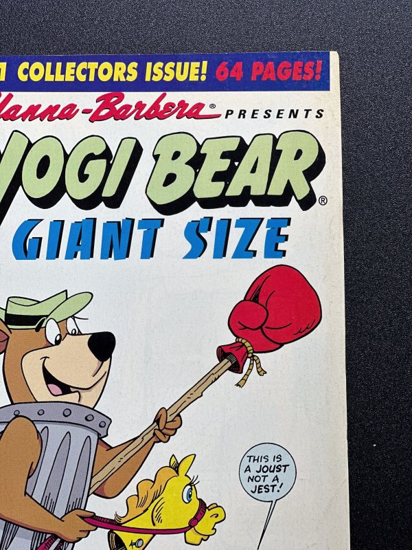 Yogi Bear #1 [Lot of 3 bks]  (1977) 1 App of Yogi in Marvel - Newsstand - VF