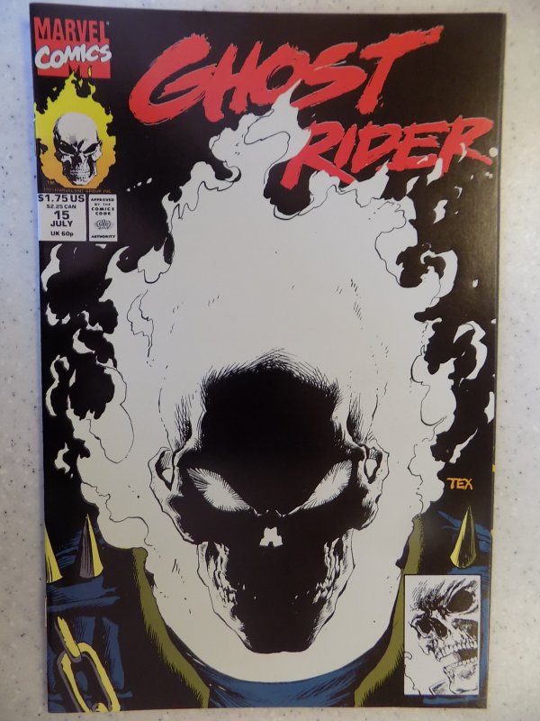 Ghost Rider #15 (1991) GLOW IN THE DARK VARIANT COVER