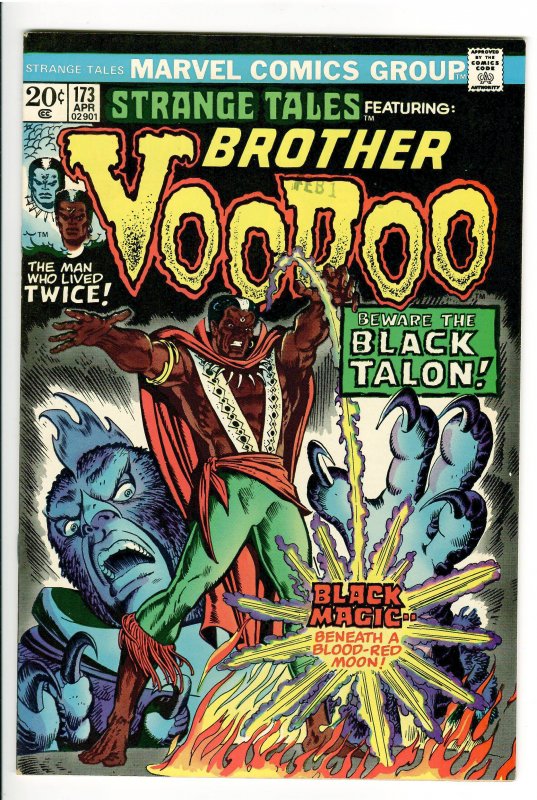 STRANGE TALES 173 VF+ 8.5 5th APP BROTHER VOODOO/FILM/ LOUISIANA COLLECTION