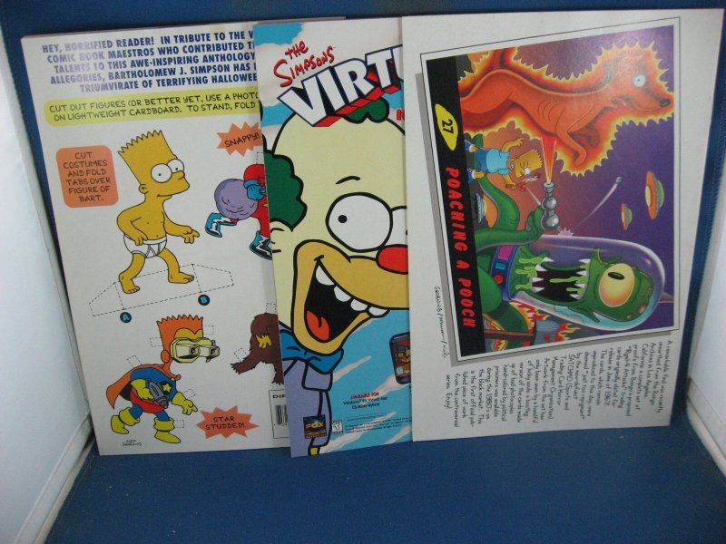 BART SIMPSONS TREEHOUSE OF HORROR 1-3 F VF BONGO 1995