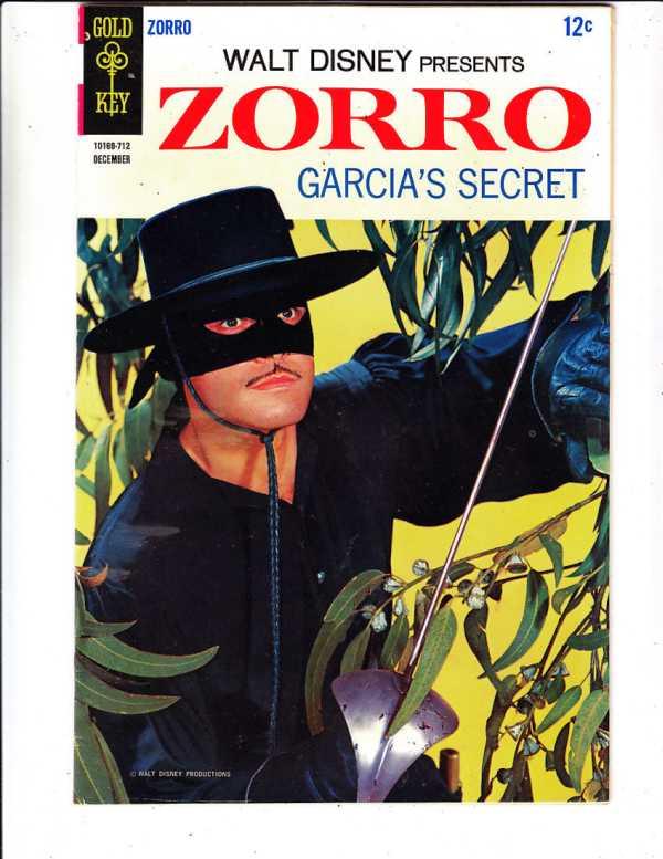 Zorro, Walt Disney Presents #8 (Dec-67) NM/NM- High-Grade Zorro