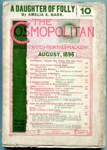 The Cosmopolitan Magazine August 1896- Remington- rare vg