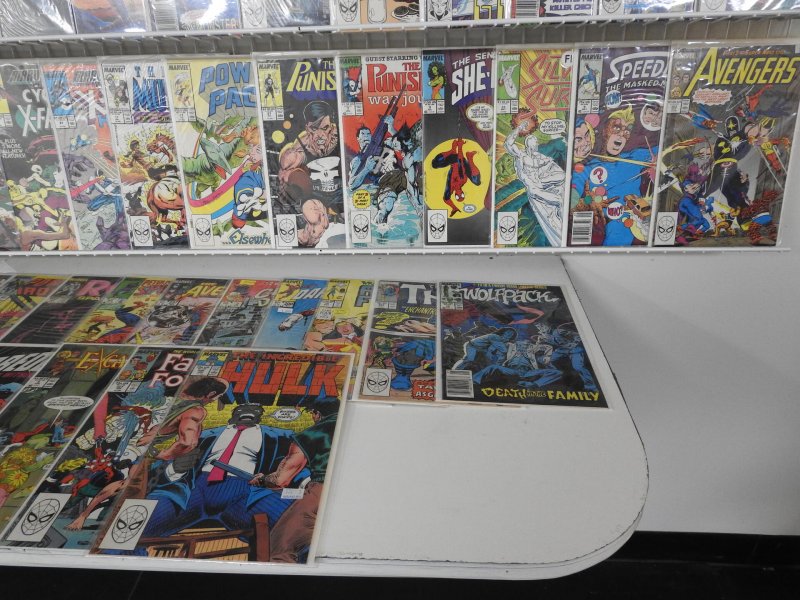 Huge Lot 150+ Comics W/ Punisher, Avengers, Fantastic Four+ Avg VF Condition!