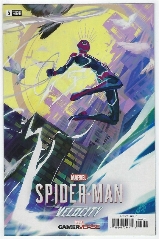 Spider-Man Velocity # 5 of 5 Infante 1:25 Variant Cover NM Marvel Gamerverse