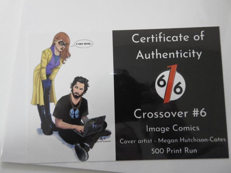 Crossover #6 Megan Hutchinson-Cates Variant LDT 500 Signed W/ COA