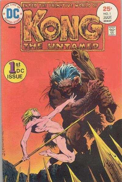 Kong the Untamed #1, Fine+ (Stock photo)