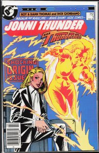 Jonni Thunder #1 (1985) Thunderbolt [Key Issue]