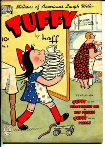 Tuffy #6 1949-Standard-Sid Hoff-gag cover-rare-VG+