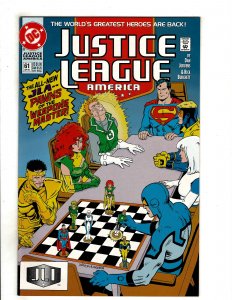 Justice League America #61 (1992) DC Comics Superman Flash OF6
