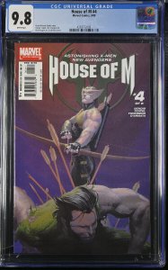 House of M #4 CGC 9.8-Hawkeye-Marvel comic book 4393772006