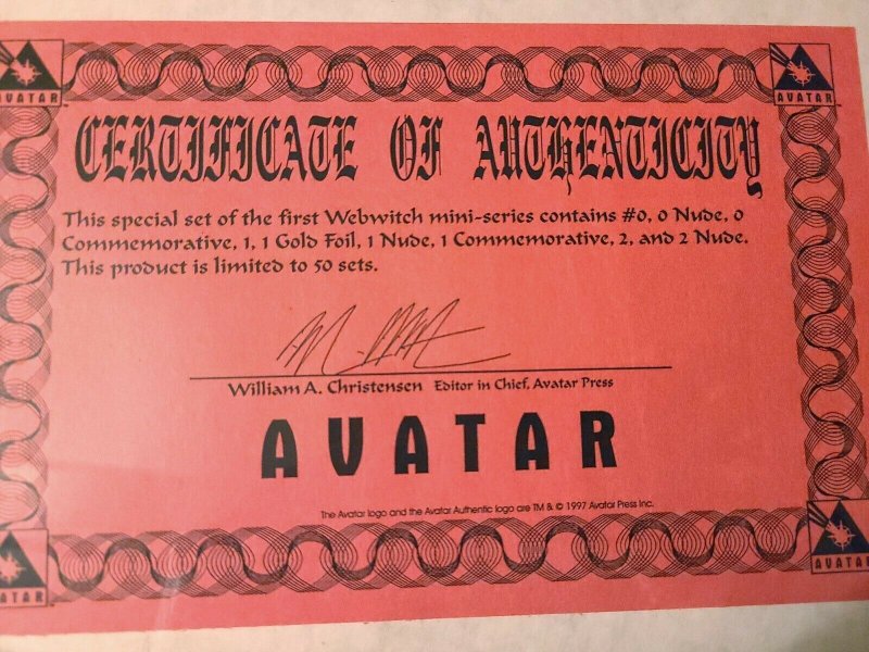 Webwitch Mini Series Box Set CoA Limited/50