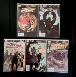 New Warriors #1-5 Set Lot Run (Marvel 2007) The Initiative VF To NM