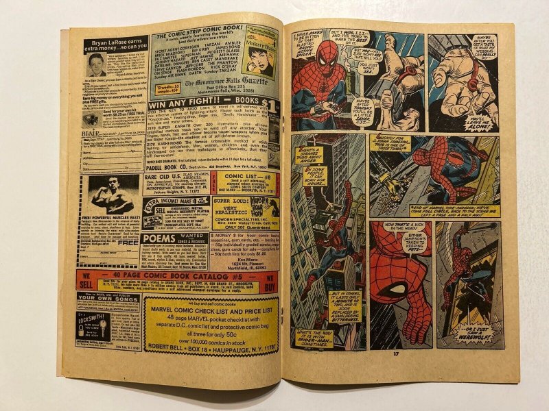 Amazing Spider-Man #124 VG 4.0 1st App Man-Wolf