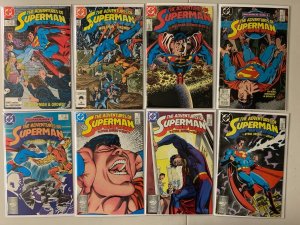 Superman/Adventures of Superman lot #371-440 + 3 ann + 3 spec 46 diff (1982-88)