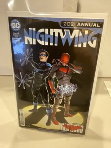 Nightwing Annual 2021 9.0 (our highest grade)  Tom Taylor! Red Hood!