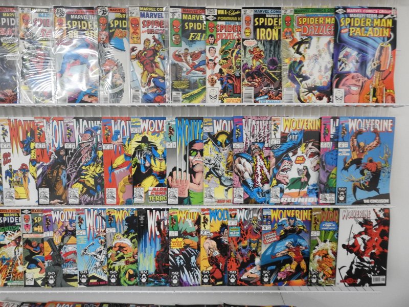 Huge Lot 180+ Comics W/ Marvel Team-Up, Wolverine, +More! Avg FN/VF Condition!