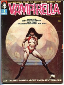 Vampirella #1-1969  Frazetta Neal Adams-1st appearance- Warren Magazine
