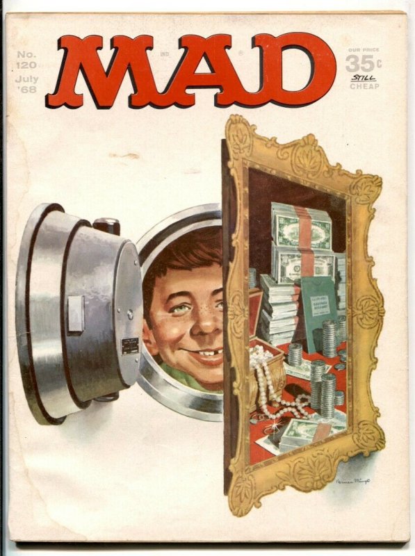 Mad-Magazine #120 1968-Mingo-Mort Drucker- VG-