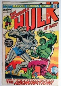 Incredible Hulk #159, Hulk vs Abomination