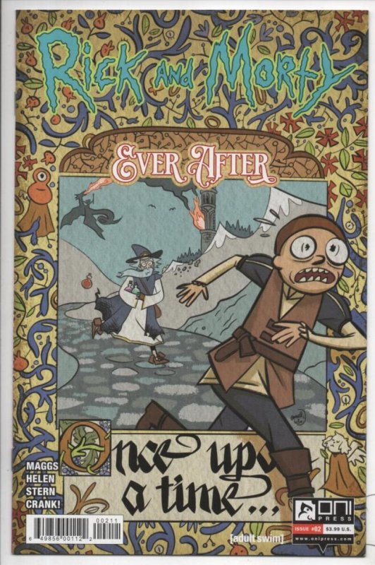 RICK and MORTY EVER AFTER #2 A, 1st, NM, Grandpa, Oni Press, from Cartoon 2020