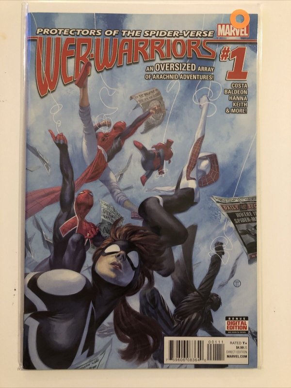 Web Warriors 1A 6 10  (2016, Marvel) Spider-Man Save combine shipping 