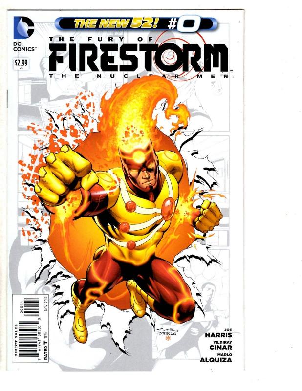 4 The Fury of Firestorm: The Nuclear Men DC Comic Books # 0 13 14 15 New 52 LH1