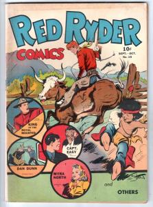 Red Ryder Comics #15 (Sep-43) FN- Mid-Grade Red Ryder