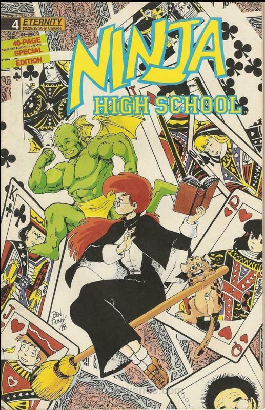 Ninja High School: The Special Edition #4 VF/NM; Eternity | save on shipping - d