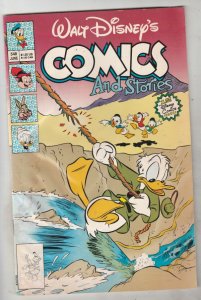 Comics and Stories, Walt Disney's #548 (Jun-90) VG Affordable-Grade Donald Du...