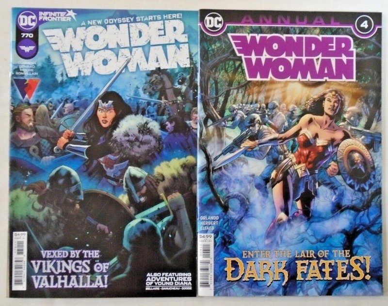 *Wonder Woman #759-770, Annual #4 (13 books)