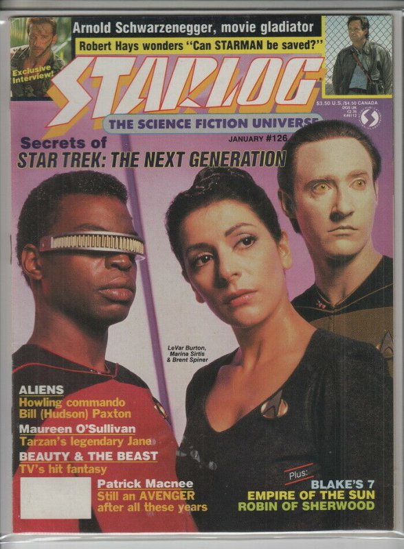 STARLOG MAGAZINE #126 NM- A04927