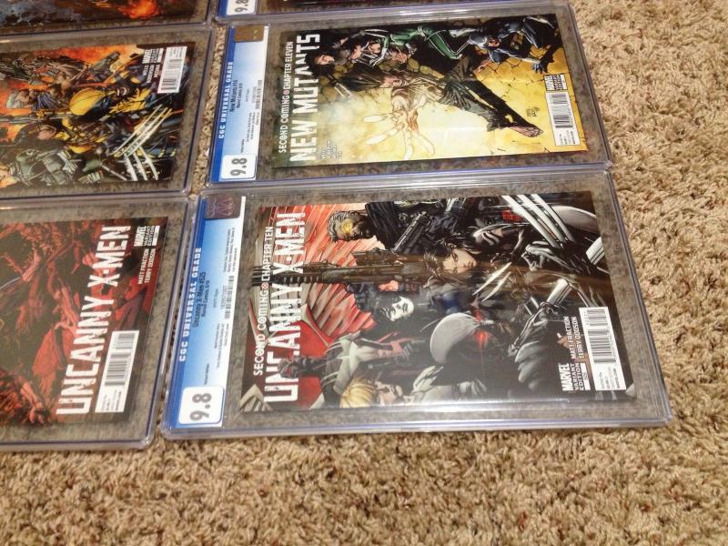 Second Coming Variant Set 1-14 Finch All Cgc 9.8 2 4 5 6 7 8 9 10 11 12 13 X-men