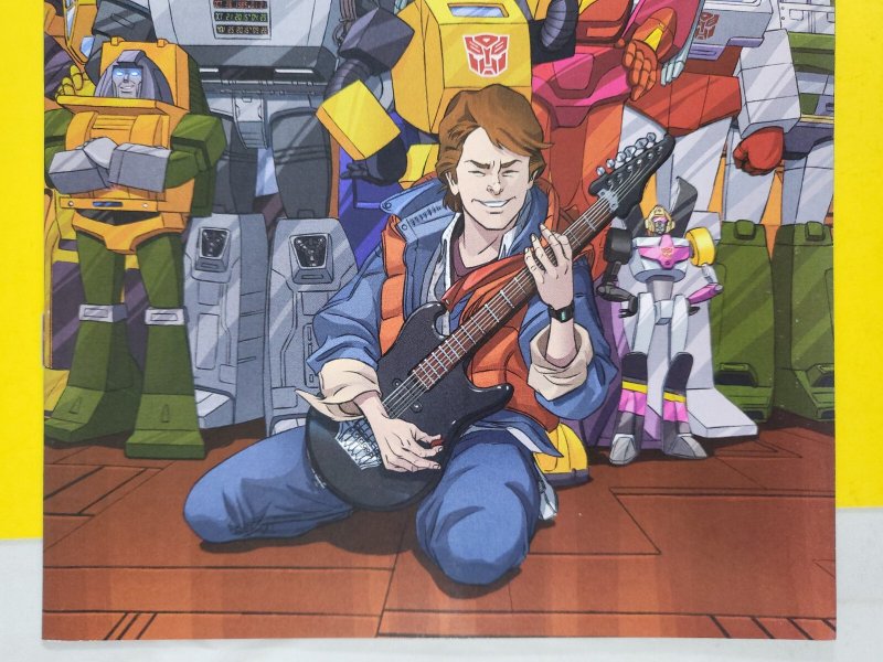 Transformers Back To The Future #4 Dan Schoening 1:10 RI Variant 2021 IDW