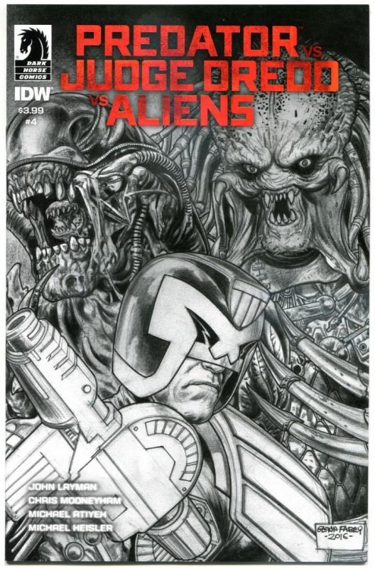 PREDATOR vs JUDGE DREDD vs ALIENS vs #1 2 3 4 B, NM, Horror, more in store, 1-4