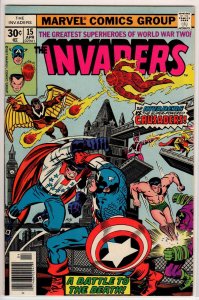 The Invaders #15 Regular Edition (1977) 6.5 FN+