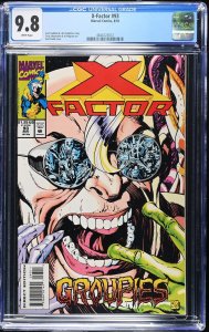 X-Factor #93 (8/93) Graded CGC 9.8
