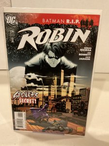Robin #176  2008  9.0 (our highest grade)  Tim Drake!  Batman RIP!