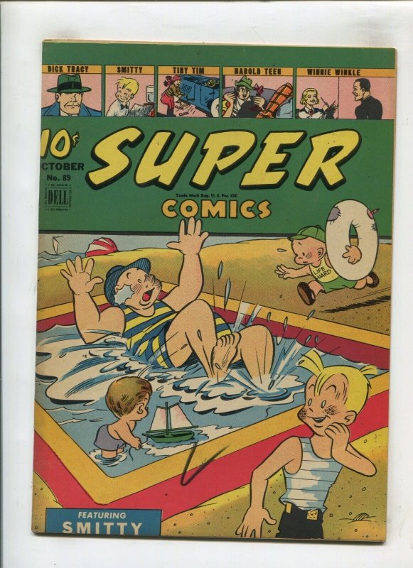 SUPER COMICS #89 (6.0/6.5) DICK TRACEY!! 1945