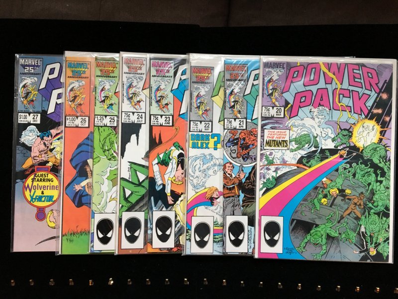 Power Pack 35 Book Lot:  1,2,5,7,8,17-46.  Rumors of Movie/Disney + Show.  HOT