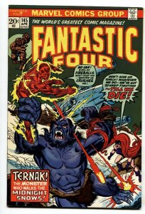 FANTASTIC FOUR #145 comic book-1974-Marvel VF 