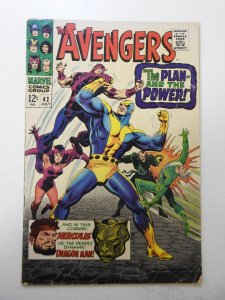 The Avengers #42 (1967) VG Condition