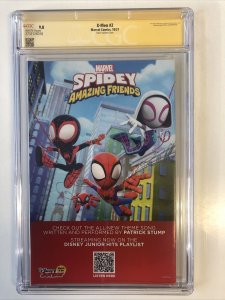 X-Men (2021) #2 (CGC 9.8 SS WP) Signed Mahmud Asrar | Variant Cover