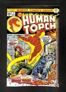 Human Torch (1974) #4 Marie Severin Cover Paste Pot Pete!