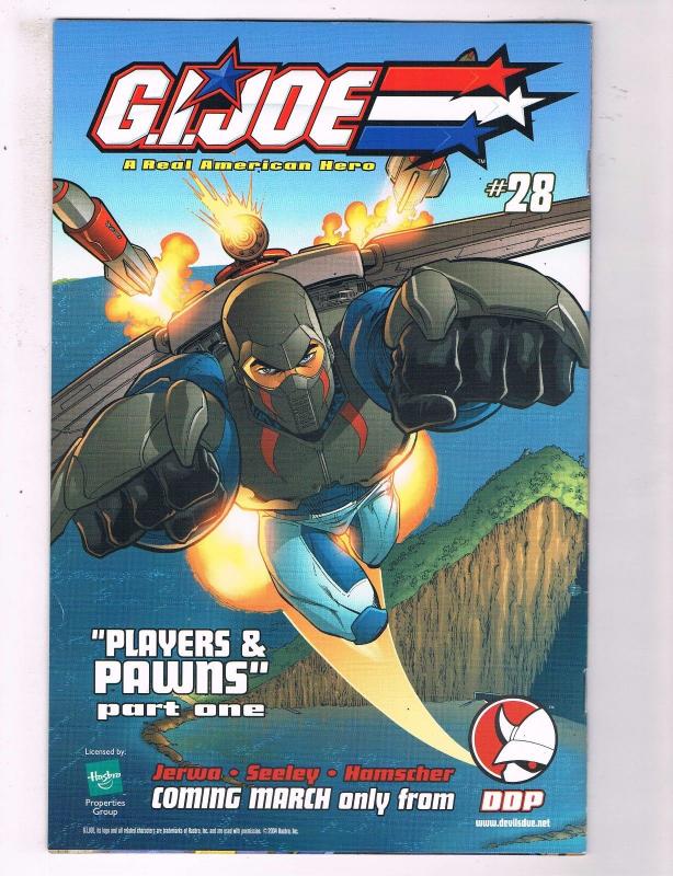 G.I. Joe #27 VF DDP Comic Book February 2004 DE11