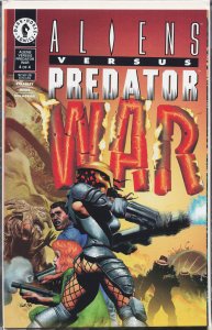 Aliens vs. Predator: War #4 (1995) Predator