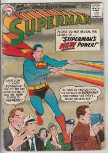 Superman #125 (Nov-58) VG+ Affordable-Grade Superman, Jimmy Olsen,Lois Lane, ...