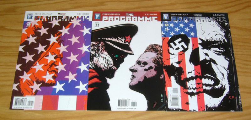 the Programme #1-12 VF/NM complete series +variant cold war superheroes milligan