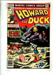 HOWARD THE DUCK #15 (8.0) NEWSSTAND!! 1976