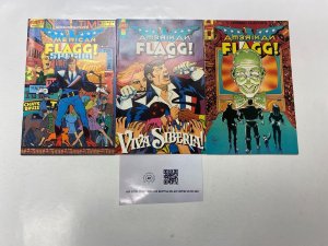 3 FIRST comic books American Flagg! Special #1 American Flagg! #11 12 16 KM13